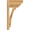 Ekena Millwork Legacy Slat Rough Sawn Outlooker, Western Red Cedar, 8"W x 14"D x 26"H OUT08X14X26LEC06RWR - alternate 2